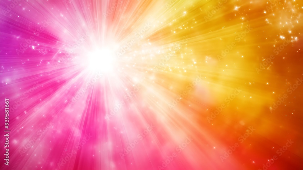 A vibrant, colorful gradient background with a large, open space for text A vibrant, colorful gradient background with a large, open space for text