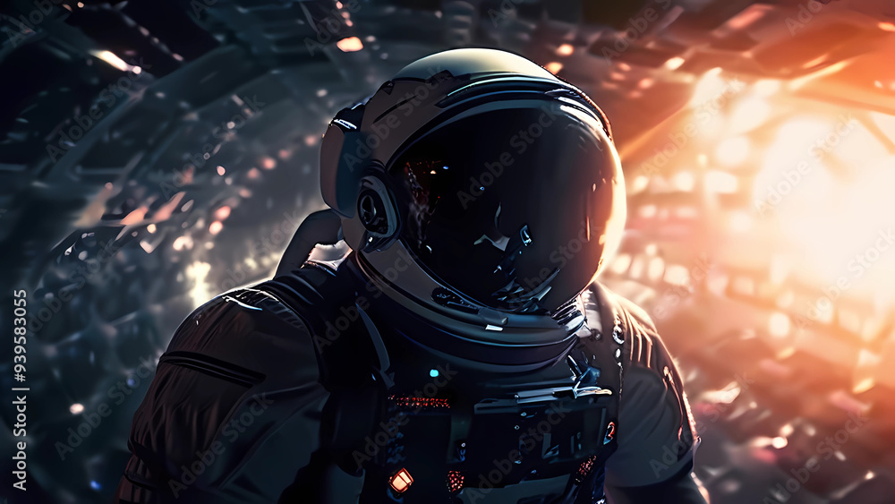 astronaut in the space astronaut in the space