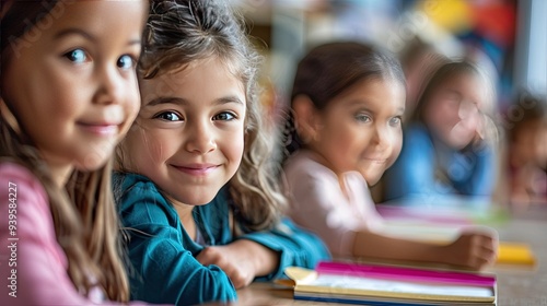 diverse kids at primary school