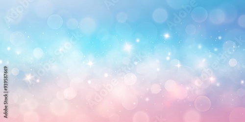 Pastel Sky with Sparkling Lights, bokeh , light , background , gradient