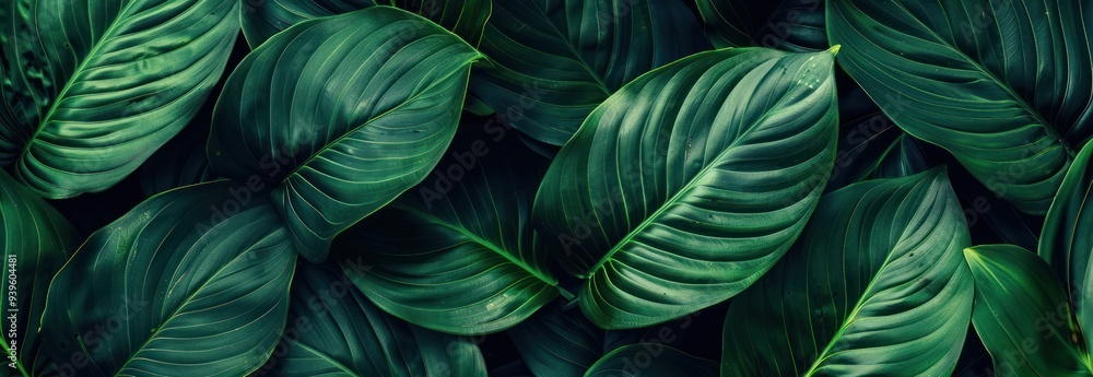 Green Leaves Pattern Green Leaves Pattern