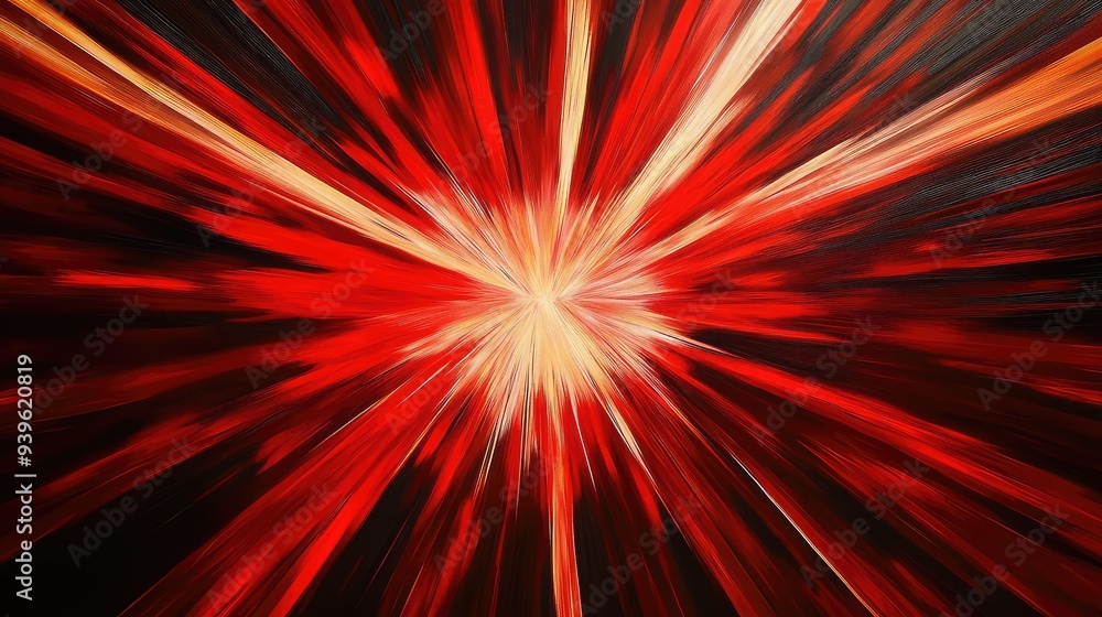 An intense abstract starburst with bold, radiating lines in high contrast, creating a powerful visual impact. An intense abstract starburst with bold, radiating lines in high contrast, creating a powerful visual impact.
