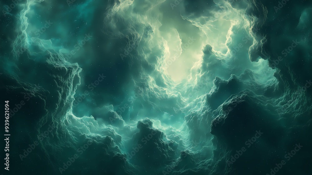 Aurora abstract background Aurora abstract background