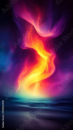 Aurora abstract background