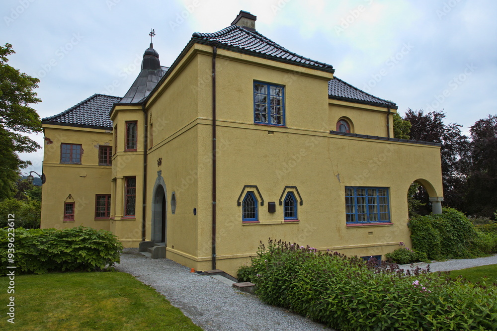 Fototapeta premium Chateau in Molde, More og Romsdal county, Norway, Europe