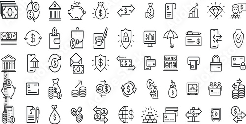 BANKING EDITABLE ICON 