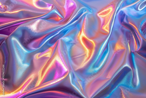 Wallpaper Mural Shimmering holographic background with iridescent Torontodigital.ca