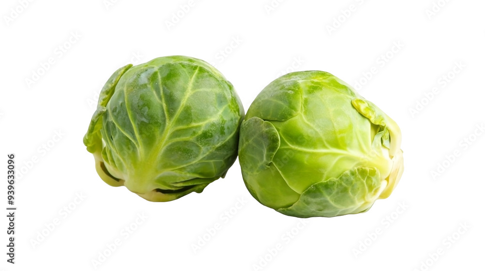 Fototapeta premium cabbage isolated on white background