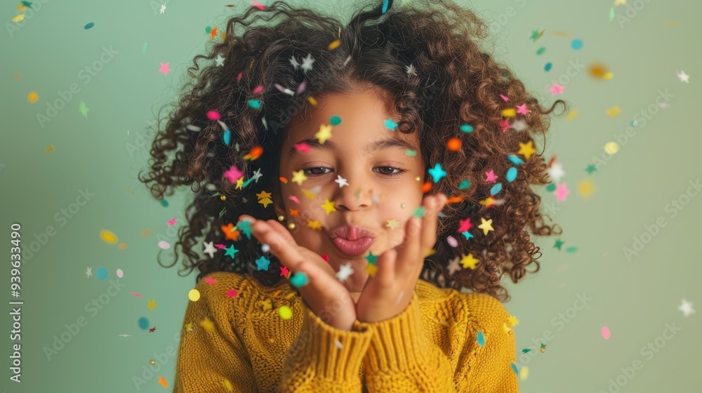 The Child with Confetti The Child with Confetti