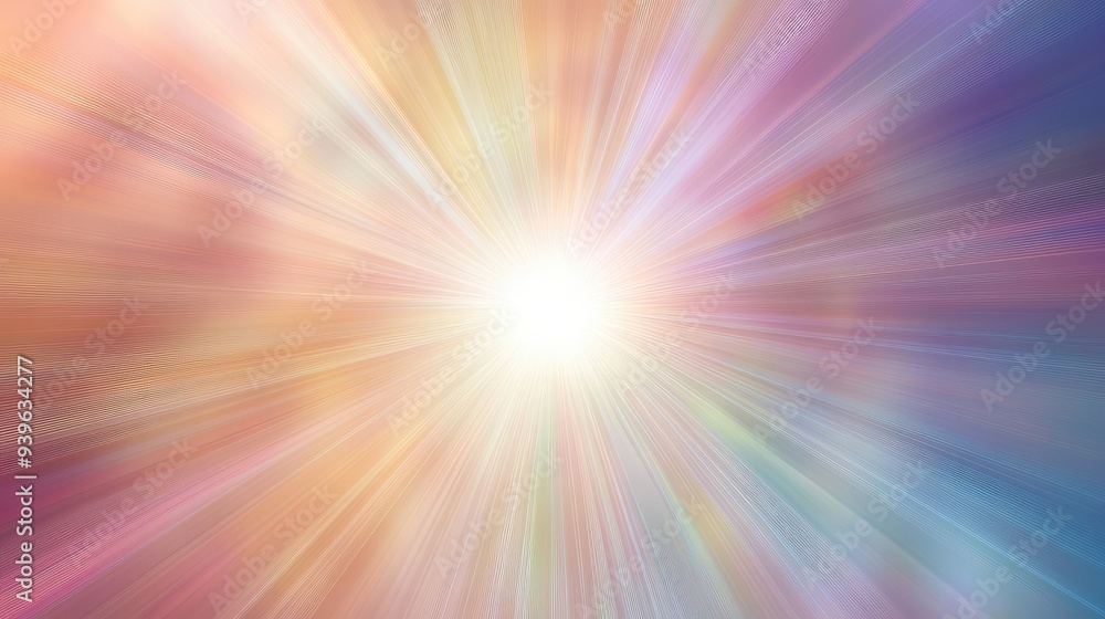 A smooth radial light background with soft, diffused rays in pastel tones, emanating from a bright center. A smooth radial light background with soft, diffused rays in pastel tones, emanating from a bright center.