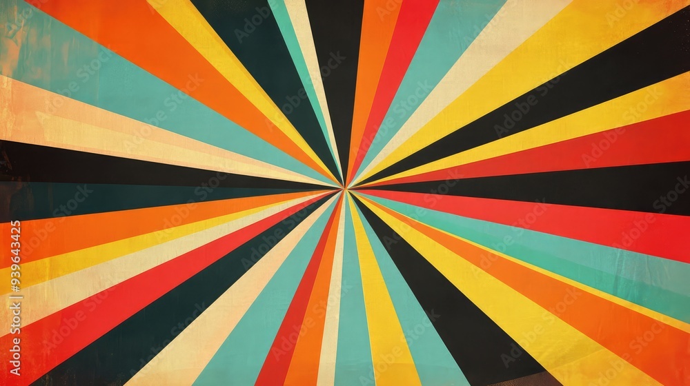 A geometric abstract starburst pattern with sharp angles and vibrant colors, evoking a sense of motion. A geometric abstract starburst pattern with sharp angles and vibrant colors, evoking a sense of motion.