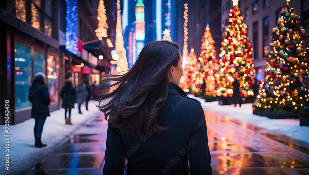Fototapeta premium Christmas night