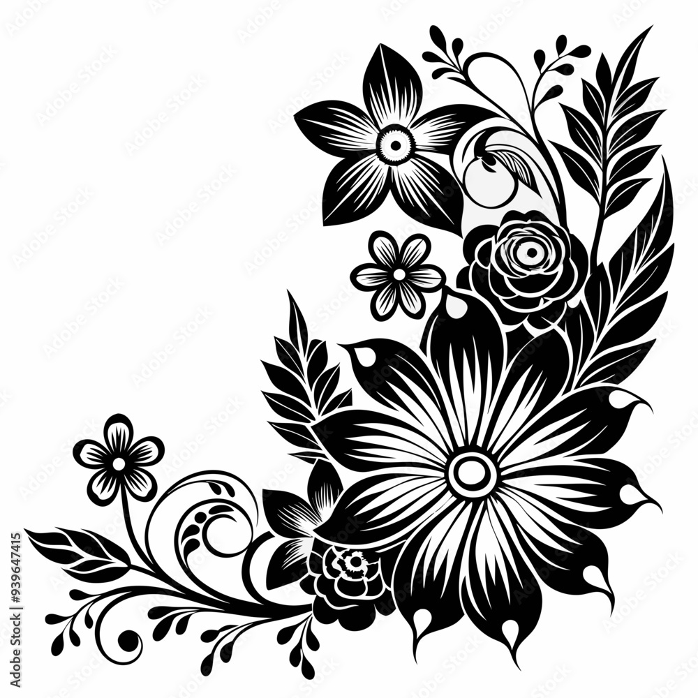 abstract floral background abstract floral background
