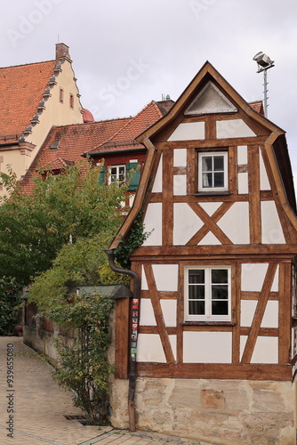 Blick in die Altstadt von Altdorf bei Nürnberg in Bayern	 photo