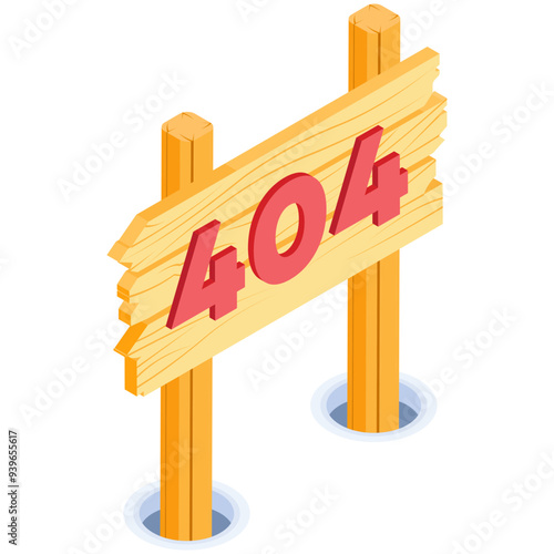 Wooden Signpost 404 Error