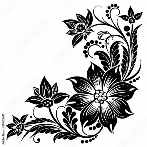 abstract floral background