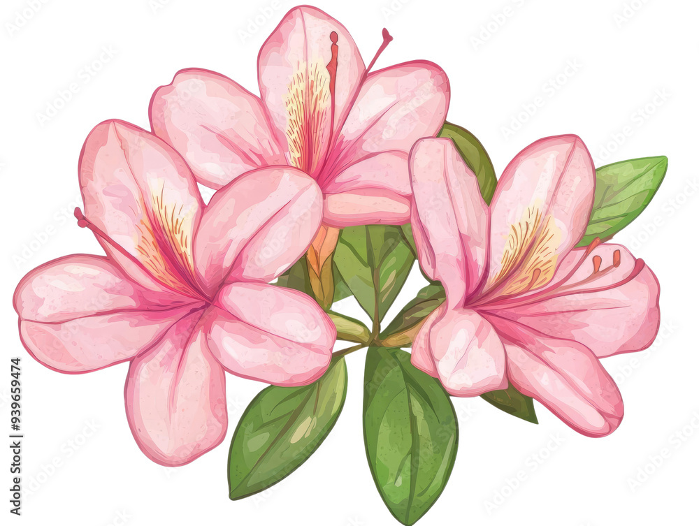 Beautiful pink flowers with delicate petals and lush green leaves, perfect for nature-themed designs and floral arrangements. Beautiful pink flowers with delicate petals and lush green leaves, perfect for nature-themed designs and floral arrangements.