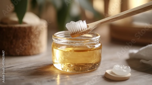 Bamboo Toothbrush and Oil Pulling