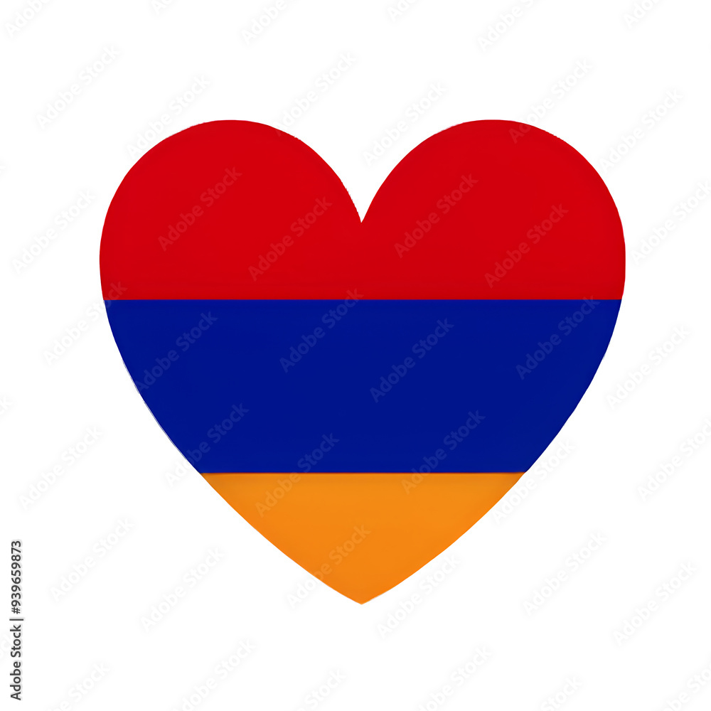 Heart of a flag Armenian Heart of a flag Armenian