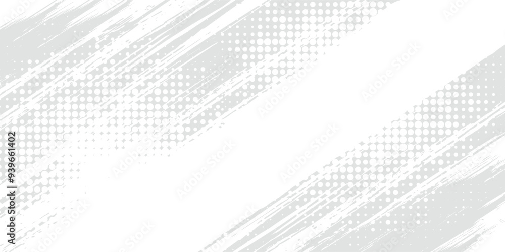Obraz premium halftone on white background. Vector dots glitter or halftone glitter pattern texture Pop Art Style Background modern grunge grey arts modern