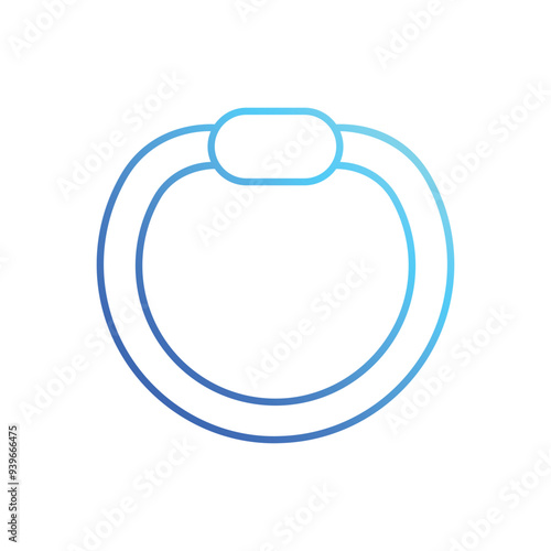 Gents Ring vector icon