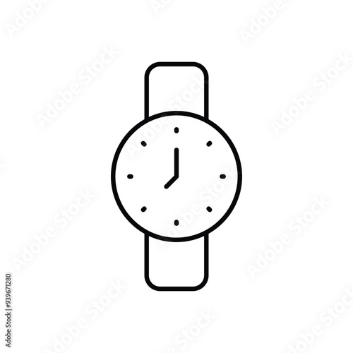 Watch vector icon