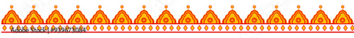 Durga Puja Border, Arch, Frame, Background Advertisement Design for Durga Puja Offer, Sale, Discount, Tags Design