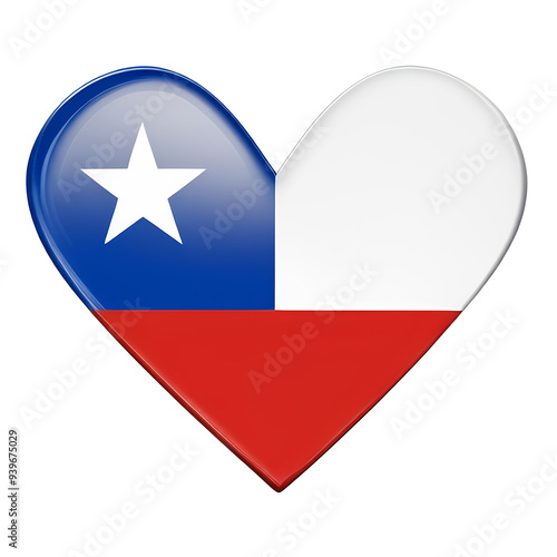 Heart of a flag Chile Free Download Heart of a flag Chile - GFXLoad