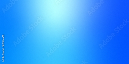 Sky blue natural gradient noisy and grainy vector format floor mat texture