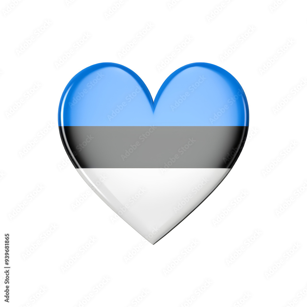 Heart of a flag Estonia Heart of a flag Estonia