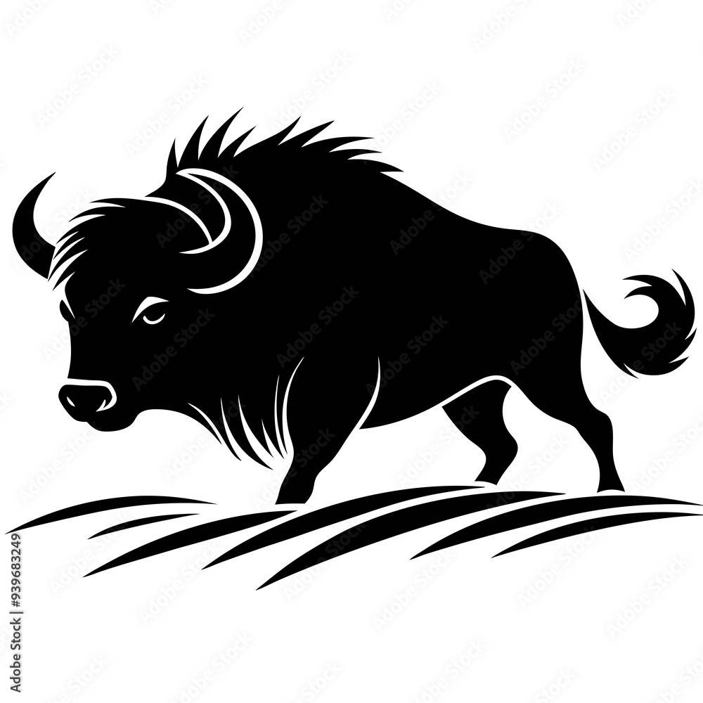 illustration of a bull illustration of a bull