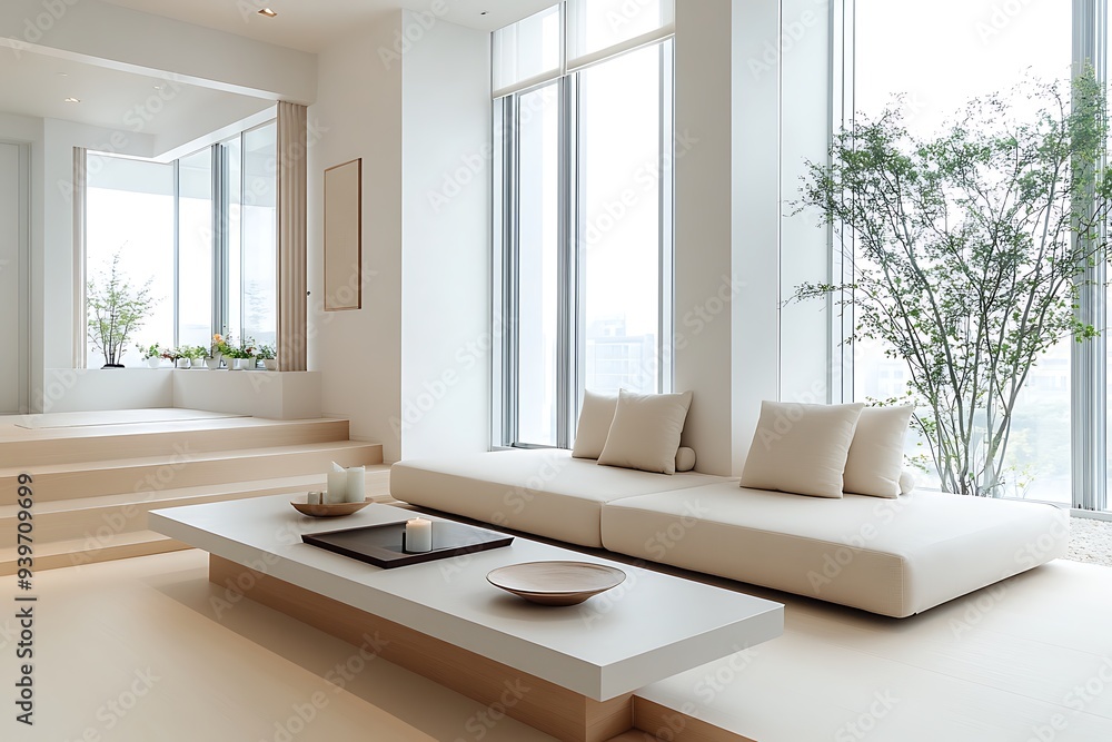 Fototapeta premium modern living room