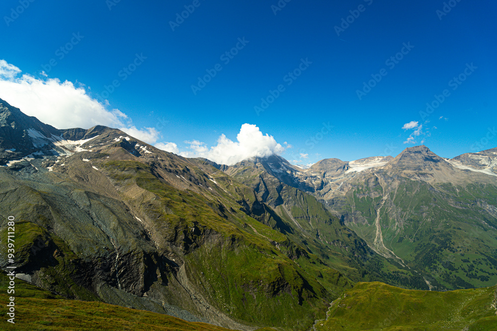 The grossglockner, Austrian's highest mountain The grossglockner, Austrian's highest mountain