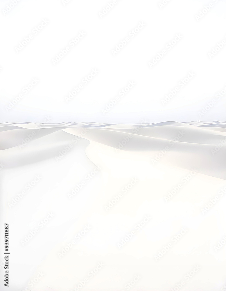 Obraz premium White sand dunes