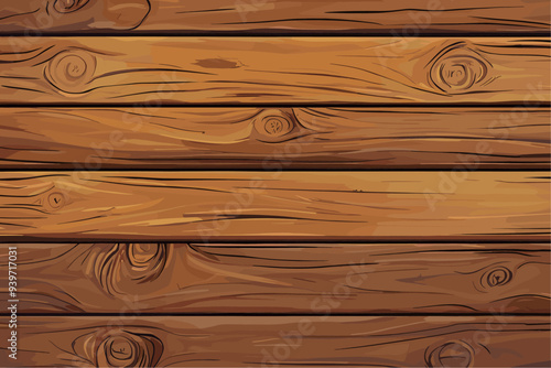 Wooden texture. Wood planks with horizontal veins background. Close up of the old natural dark abstract wood board. Natural pattern. Lining boards wall. Decorative banner for furniture designs