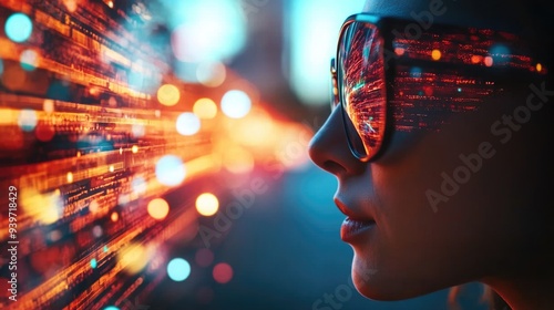 Wallpaper Mural Diverse IT professionals analyze data on cyber security threats in an online environment Torontodigital.ca