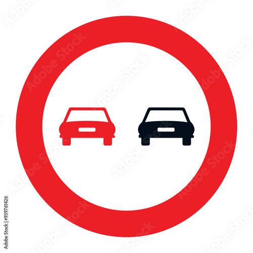 RESTRICTION SIGNS, R-305 - No overtaking