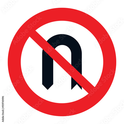 RESTRICTION SIGNS, R-304 - No U turn