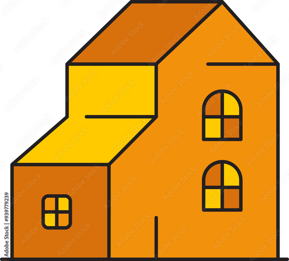 House Icon Illustration House Icon Illustration