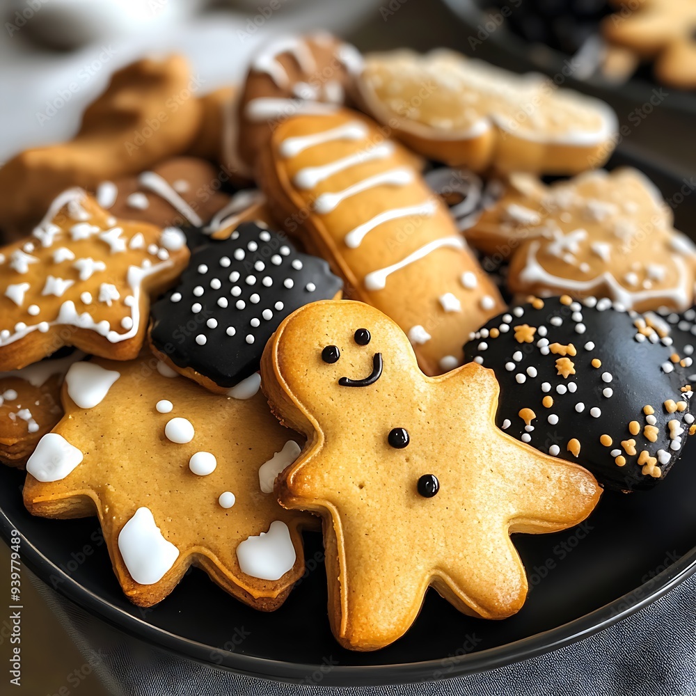 Foto von leckeren Weihnachtsplätzchen Foto von leckeren Weihnachtsplätzchen
