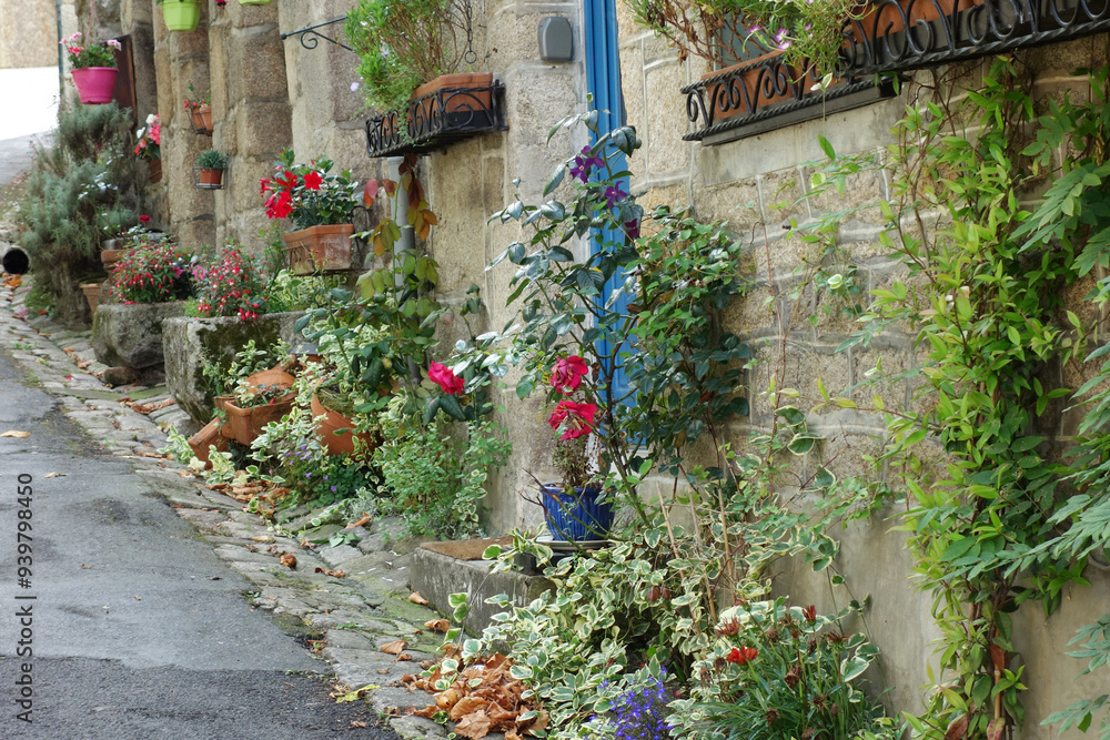 Village fleuri et ses ruelles 1