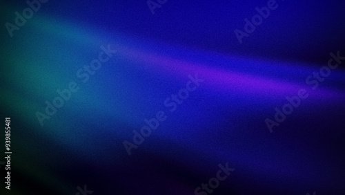 A striking 4K grainy gradient background featuring rich blues, purples, and subtle greens. Perfect for modern wallpapers, banners, and digital backdrops with a sleek blur effect