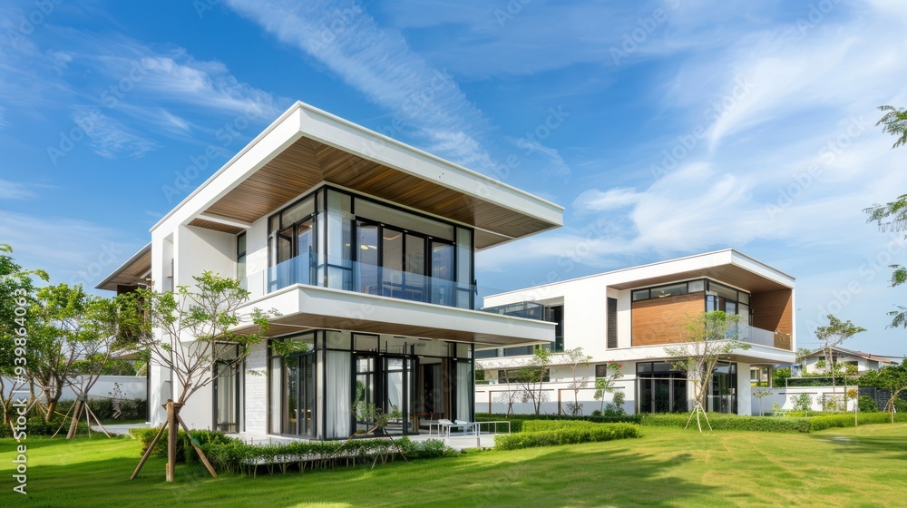 Modern Architecture in a Lush Setting Modern Architecture in a Lush Setting