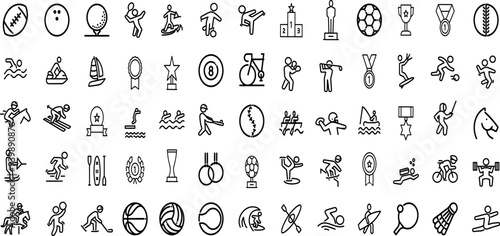 SPORTS  EDITABLE ICON SET 