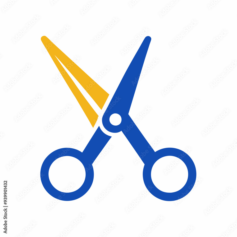 Scissors icon stock illustration Scissors icon stock illustration