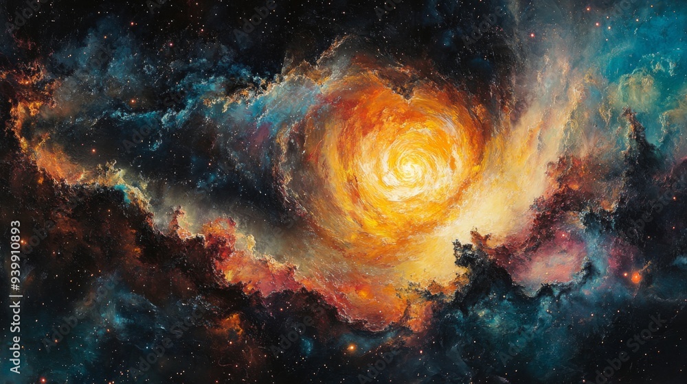 Abstract Cosmic Swirl Abstract Cosmic Swirl