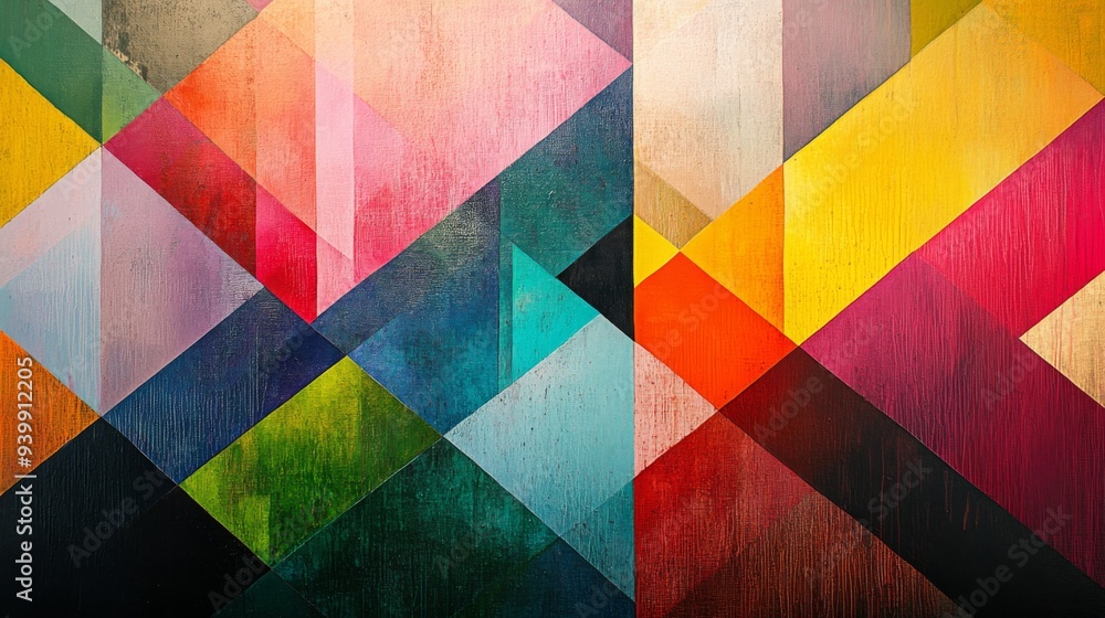 Fototapeta premium Abstract Geometric Art