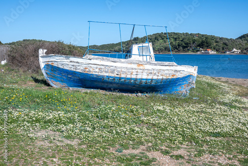 Kassandra coastline near near village of Xina, Chalkidiki, Greece photo