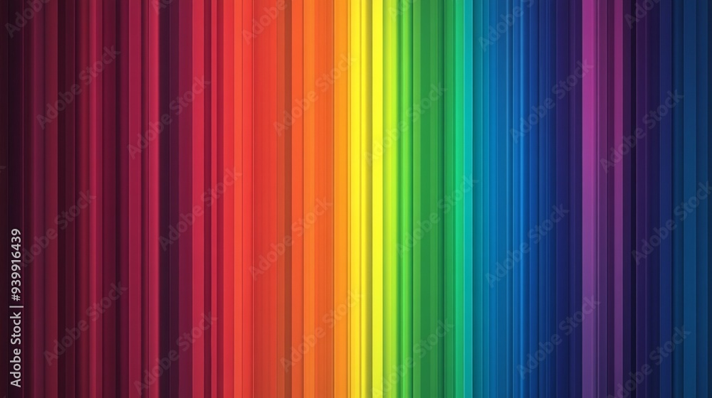 Obraz premium Colorful Vertical Stripes Background