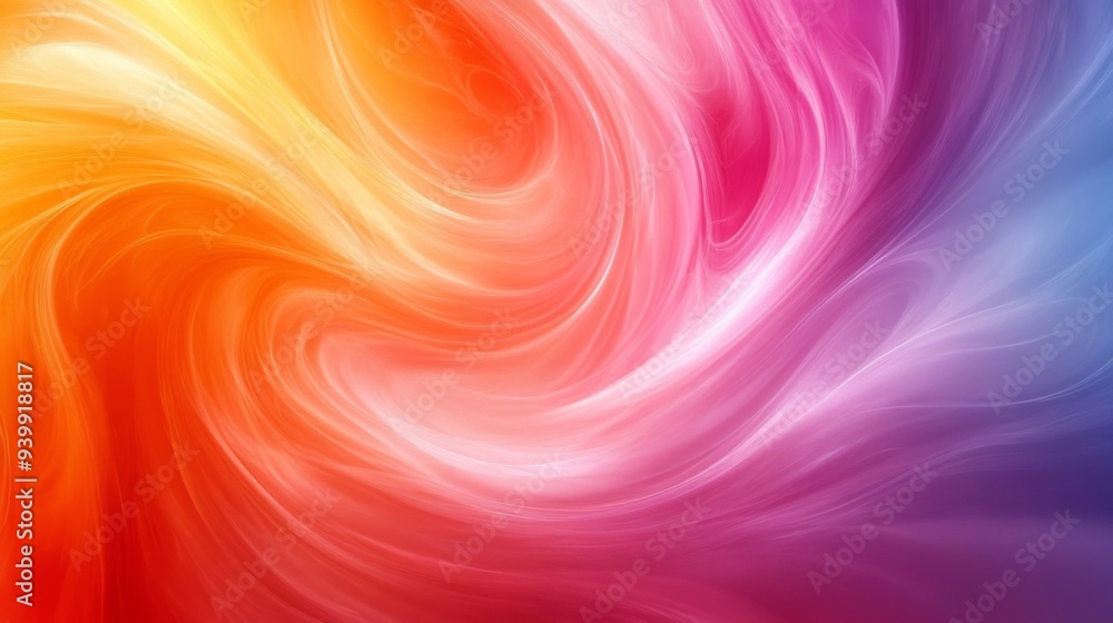 Colorful Abstract Swirl Background Colorful Abstract Swirl Background